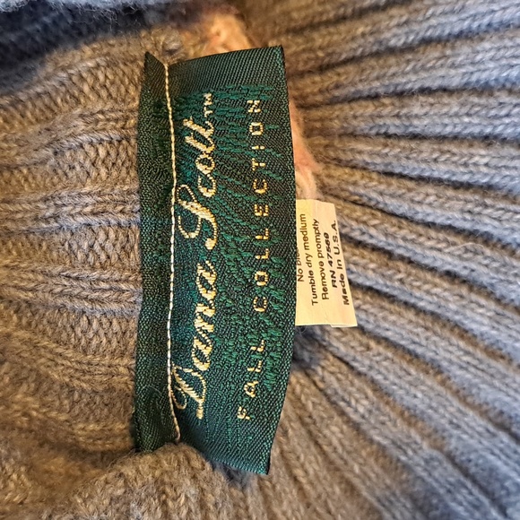 Vintage Dana Scott Fair Isle Snowflake Christmas Sweater - Picture 8 of 10